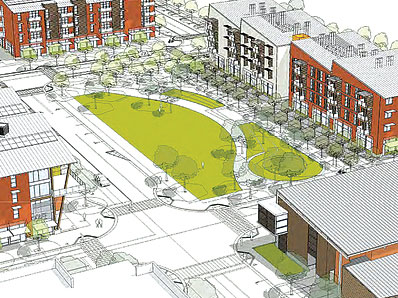 Graphic: Architectural designs of UC Davis West Village