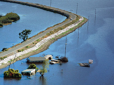 Photo: Flooded Delta