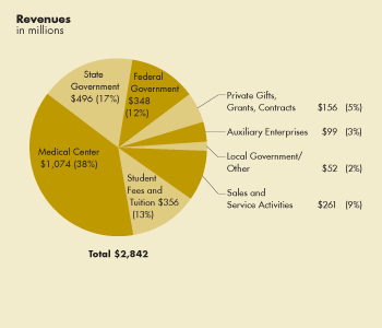 Pie Chart: Revenues
