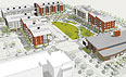 Graphic: Artist's rendering of UC Davis West Village